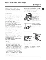 Preview for 11 page of Hotpoint WMD 960 P Instructions For Use Manual