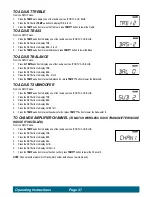 Preview for 30 page of HotSpring HOT SPOT Relay Owner'S Manual