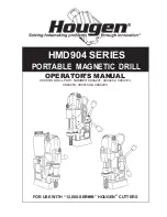 Preview for 1 page of Hougen HMD904 SERIES Operator'S Manual