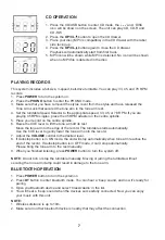 Preview for 8 page of Hovamp MT-02 Owner'S Manual