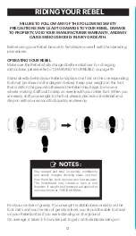 Preview for 14 page of Hover-1 H1-REBL Operation Manual