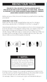 Preview for 14 page of Hover-1 HY-TTN Operation Manual