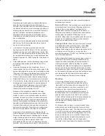 Preview for 4 page of Howden Roots Metric Series Installation, Operation And Maintenance Manual