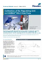 Preview for 1 page of Howden VARIAX B Technical Bulletin