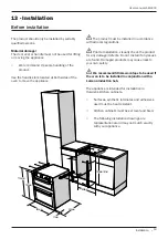 Preview for 19 page of Howdens LAMONA LAM4400 User'S Installation Manual