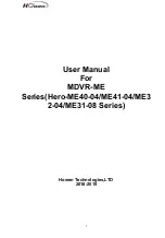 howen Hero-ME31-08 User Manual preview