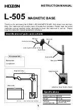 Preview for 5 page of HOZAN L-505 Instruction Manual