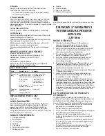 Preview for 2 page of Hozelock POLYSPRAY 2 4075 Operating Instructions Manual