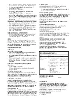 Preview for 8 page of Hozelock POLYSPRAY 2 4075 Operating Instructions Manual