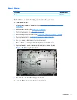 Preview for 79 page of HP 100B - All-in-One PC Maintenance & Serice Manual