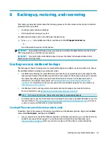 Preview for 89 page of HP 14-BS0 Series Maintenance And Service Manual