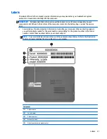 Preview for 29 page of HP 14 TouchSmart Maintenance And Service Manual