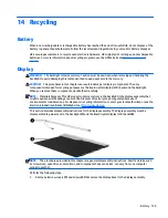 Preview for 137 page of HP 14 TouchSmart Maintenance And Service Manual