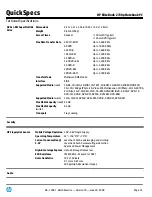 Preview for 33 page of HP 2730p - EliteBook - Core 2 Duo 1.86 GHz Quickspecs