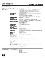 Preview for 36 page of HP 2730p - EliteBook - Core 2 Duo 1.86 GHz Specifications