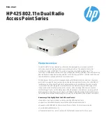 HP 425 - Notebook PC Datasheet preview