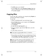 Preview for 23 page of HP 4355 - iPAQ Pocket PC User Manual