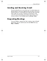 Preview for 25 page of HP 4355 - iPAQ Pocket PC User Manual