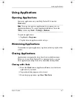 Preview for 47 page of HP 4355 - iPAQ Pocket PC User Manual