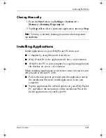 Preview for 48 page of HP 4355 - iPAQ Pocket PC User Manual