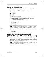 Preview for 61 page of HP 4355 - iPAQ Pocket PC User Manual