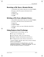 Preview for 100 page of HP 4355 - iPAQ Pocket PC User Manual