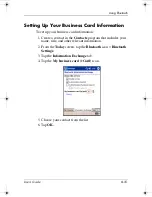 Preview for 101 page of HP 4355 - iPAQ Pocket PC User Manual