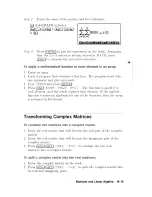 Preview for 177 page of HP 48G  - 48G Graphing Calculator User Manual