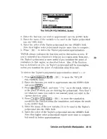 Preview for 253 page of HP 48G  - 48G Graphing Calculator User Manual