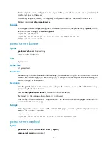 Preview for 166 page of HP 5120 SI Series Command Reference Manual