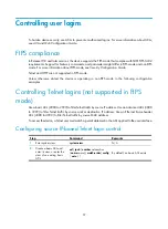 Preview for 64 page of HP 5830 series Configuration Manual