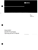 Preview for 2 page of HP 6205C Operating And Service Manual