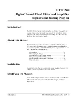 Preview for 4 page of HP 75000 B Series User Manual