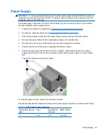 Preview for 91 page of HP 8100 - Elite Convertible Minitower PC Maintenance And Service Manual