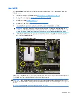 Preview for 147 page of HP 8100 - Elite Convertible Minitower PC Maintenance And Service Manual