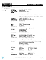 Preview for 46 page of HP 8510w - Mobile Workstation Overview