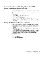 Preview for 65 page of HP A1710n - Pavilion - 1 GB RAM Getting Started Manual