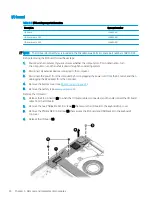 Preview for 40 page of HP Chromebook Enterprise x360 14E G1 Maintenance And Service Manual