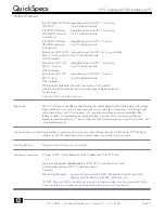 Preview for 6 page of HP COMPAQ 6510B Specifications