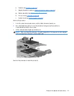 Preview for 85 page of HP Compaq 6520s Maintenance And Service Manual