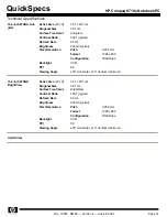 Preview for 14 page of HP Compaq 6710s Specification