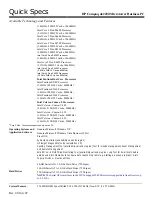 Preview for 3 page of HP COMPAQ DX2280 Quickspecs