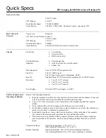 Preview for 6 page of HP COMPAQ DX2280 Quickspecs