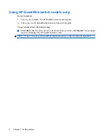 Preview for 10 page of HP Compaq Mini 110 User Manual