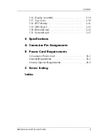 Preview for 5 page of HP Compaq nc6000 Maintenance And Service Manual