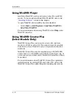 Preview for 99 page of HP Compaq NC6110 Hardware And Software Manual