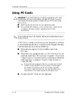 Preview for 125 page of HP Compaq NC6110 Hardware And Software Manual