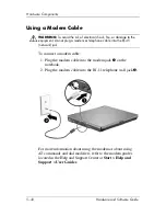 Preview for 147 page of HP Compaq NC6110 Hardware And Software Manual