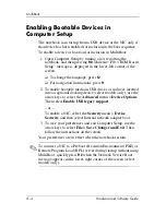 Preview for 204 page of HP Compaq NC6110 Hardware And Software Manual