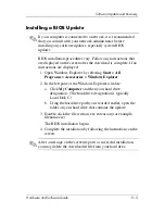 Preview for 223 page of HP Compaq NC6110 Hardware And Software Manual